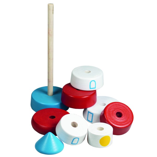 Dřevěná pyramida maják