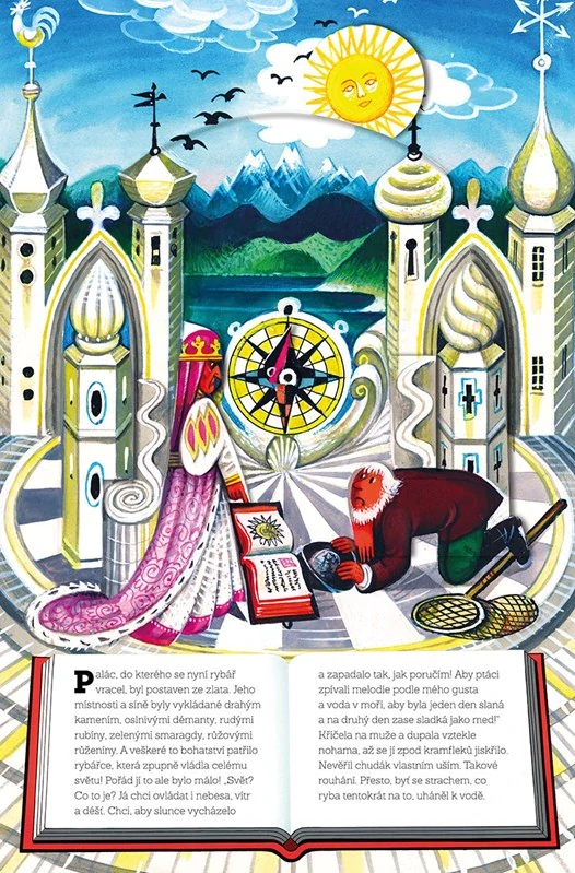 3D leporelo O rybáří Kubašta