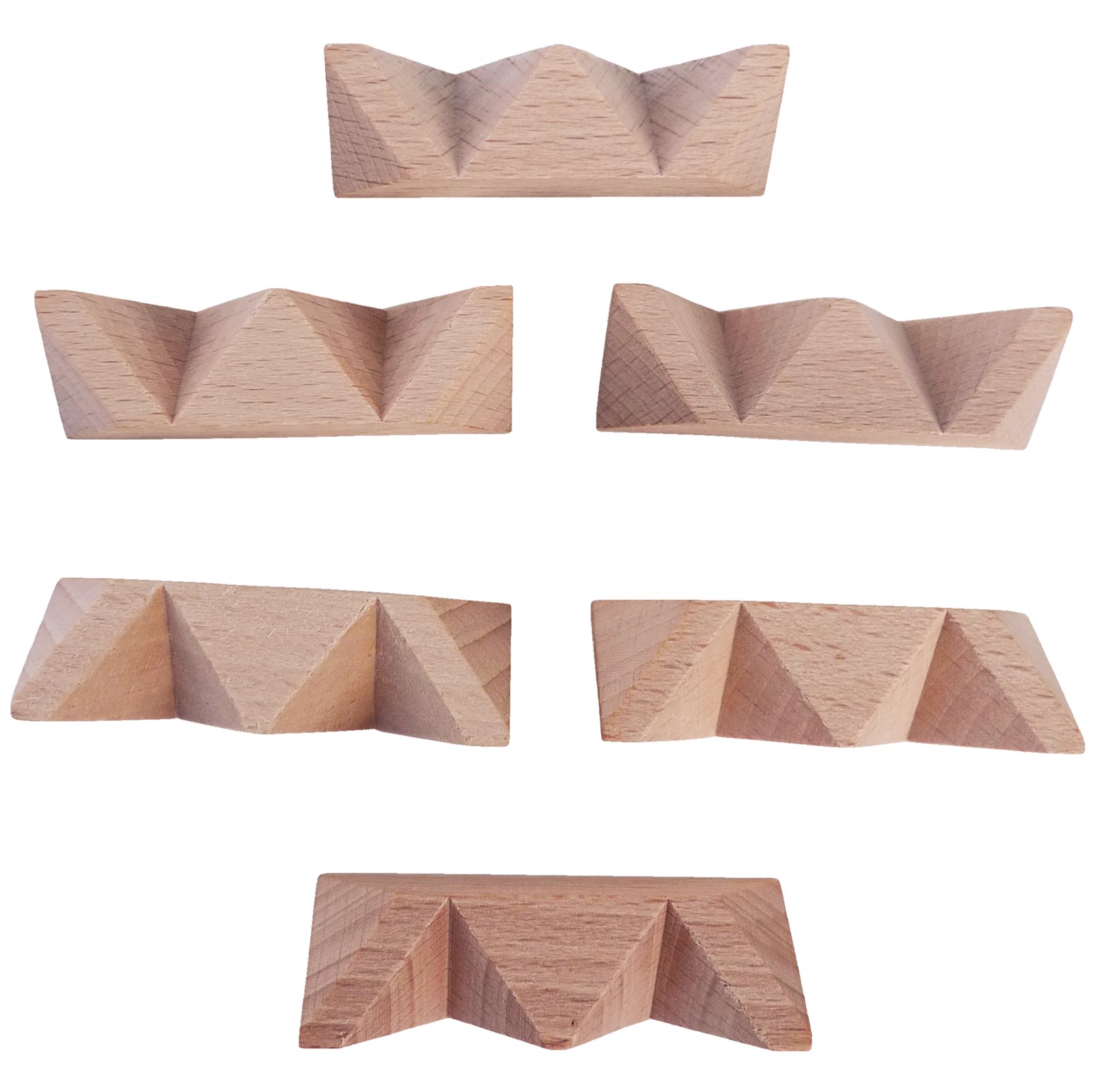 Dřevěný hlavolam Star