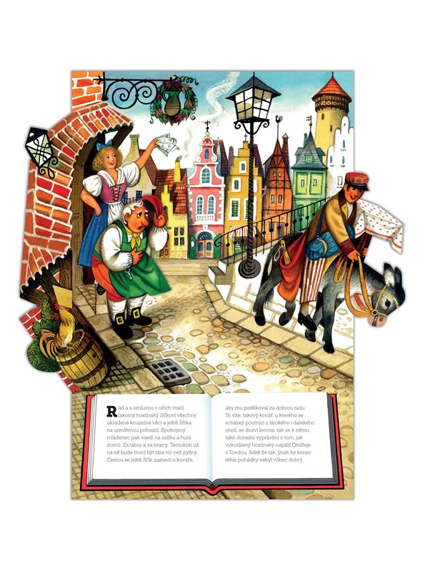 3D leporelo Stolečku, prostři se Kubašta