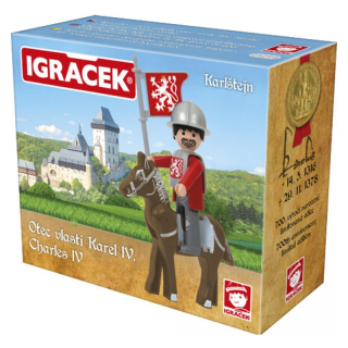 Igráček Karel IV. Karlštejn
