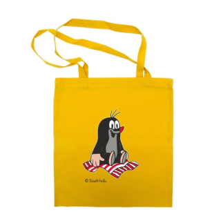 Plátěná taška Krtek žlutá