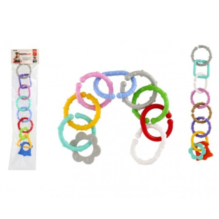 Řetěz na kočárek 8 tvarů