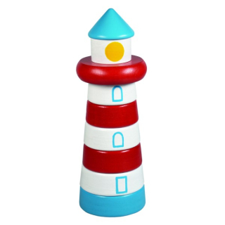 Dřevěná pyramida maják