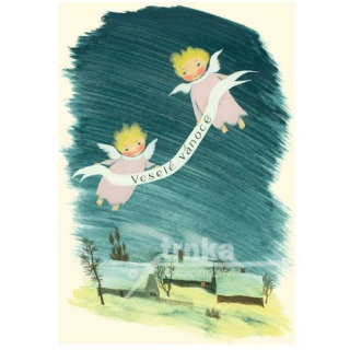 Vánoční přání Jiří Trnka A