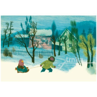 Vánoční přání Jiří Trnka D