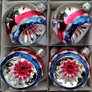 Retro vánoční koule reflektor