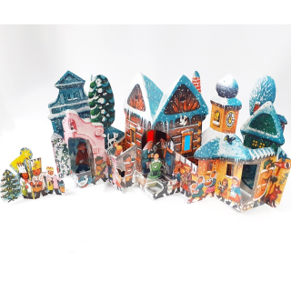 Papírový betlém Vojtěch Kubašta