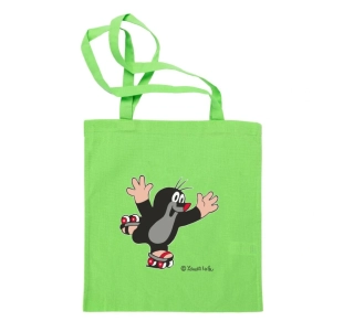 Plátěná taška Krtek zelená