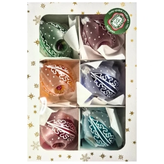 Retro vánoční ozdoba oliva