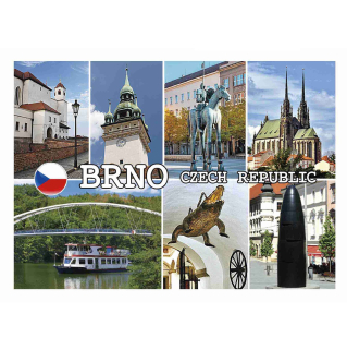 Pohlednice Brno památky