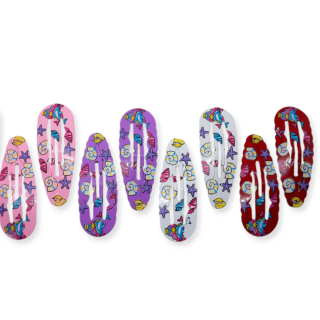 Sponky do vlasů oválné