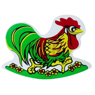 Dřevěný houpací kohout