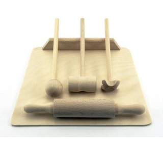 Dřevěné kuchyňské náčiní