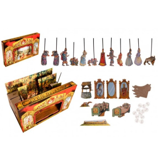 Papírové loutkové divadlo Stilet