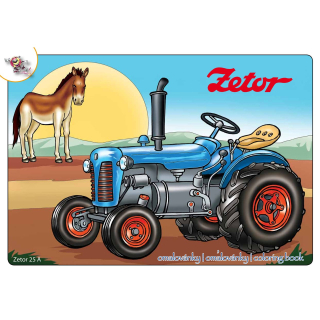 Omalovánky Traktory Zetor