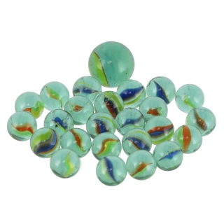 Kuličky cvrnkací skleněné