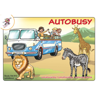 Omalovánky Autobusy