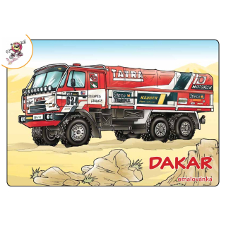 Omalovánky Dakar