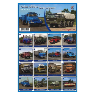 Pexeso Náklaďáky - veteráni