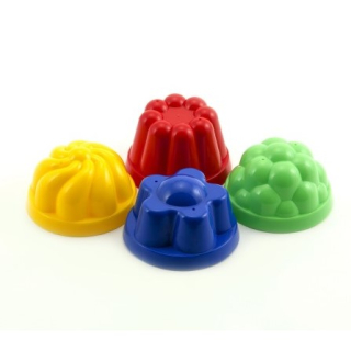 Bábovky na písek kulaté