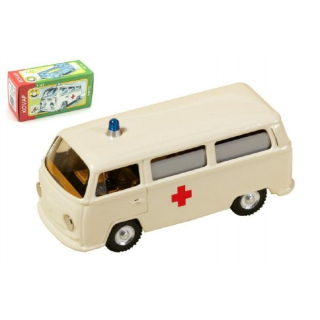 Plechová sanitka retro