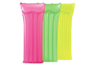 Nafukovací lehátko neon