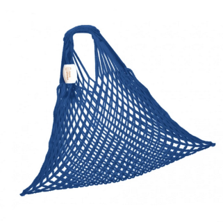 Česká síťovka bavlněná - modrá