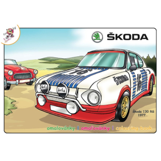 Omalovánky Auta Škoda