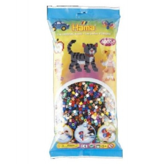 Zažehlovací korálky Hama 6000 ks