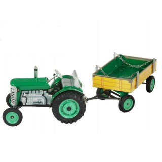 Traktor Zetor s valníkem zelený