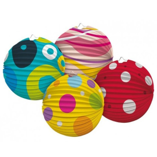 Papírový lampion 25 cm