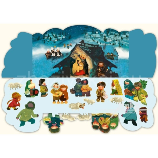 Skládací betlém Jiří Trnka