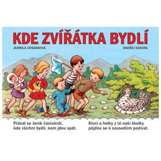 Knížka Kde zvířátka bydlí