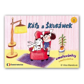 Omalovánky Káťa a Škubánek